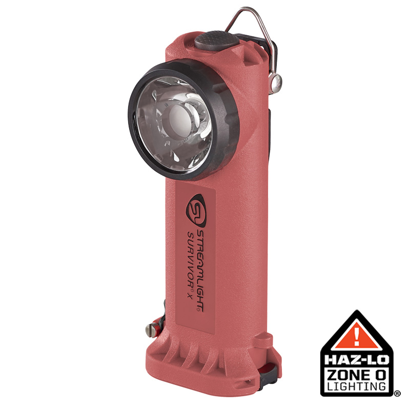 SURVIVOR® X LUCE ATEX AD ANGOLO RETTO :: RICARICABILE O ALCALINA