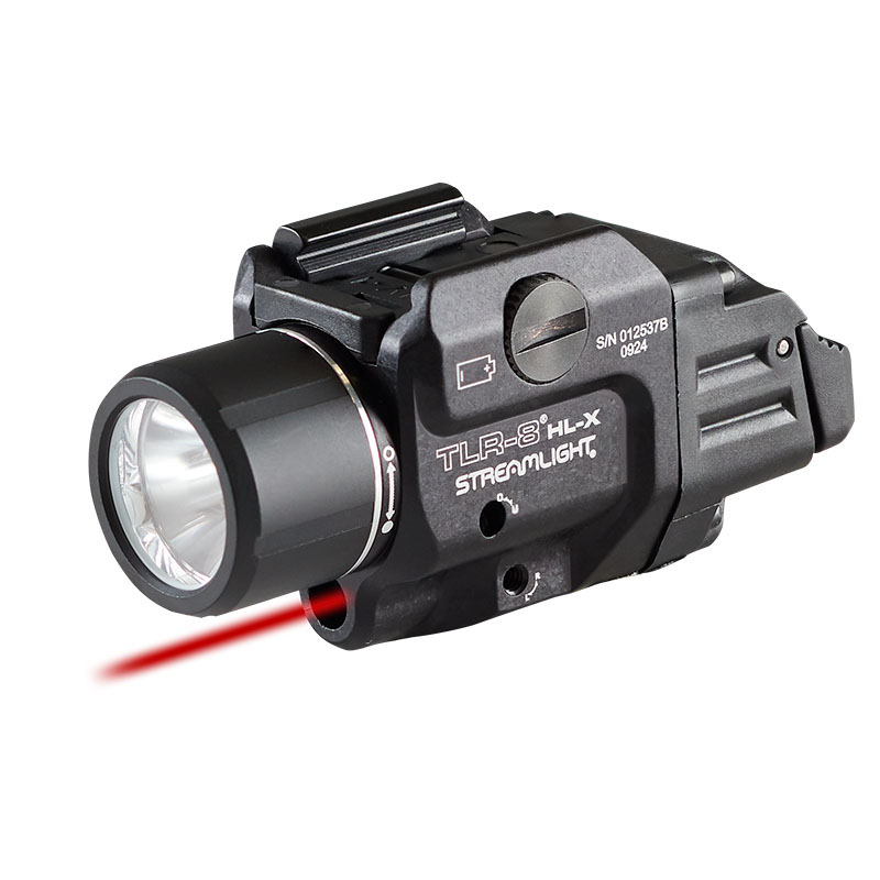 LUZ PARA ARMAS TLR-8® HL-X CON LÁSER ROJO