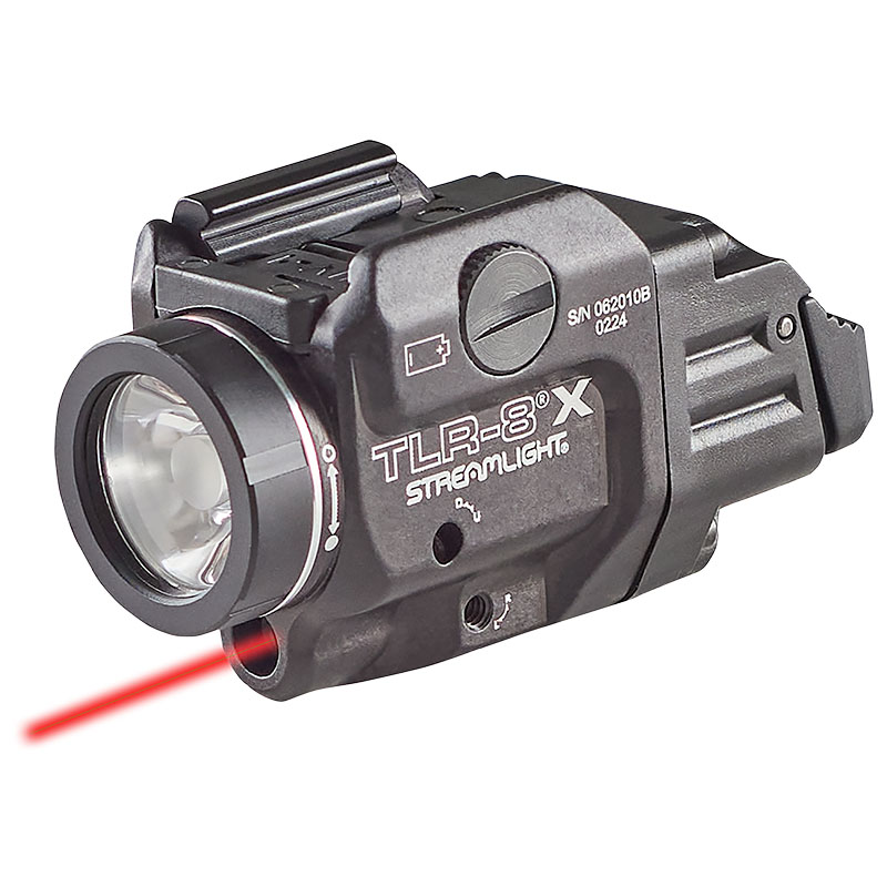 TLR-8® X PISTOLA LUCE CON LASER ROSSO