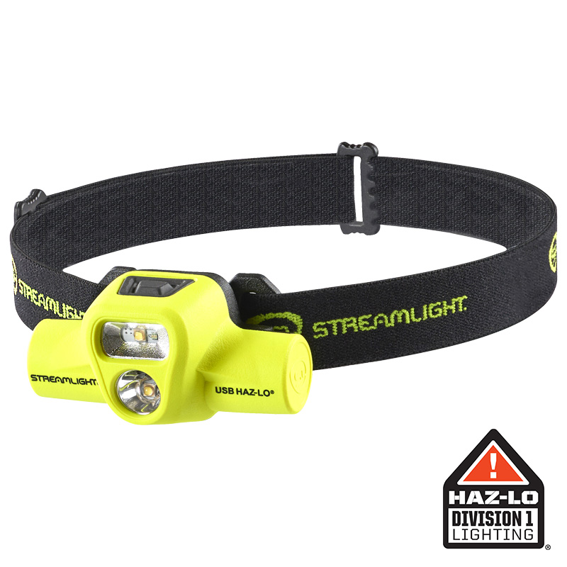USB HAZ-LO® INTRINSIEK VEILIGE HOOFDLAMP